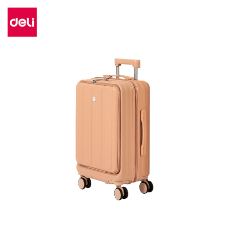 กระเป๋าเดินทางล้อลาก DELI EH1054-PK-20-01 20นิ้ว สีชมพู_0